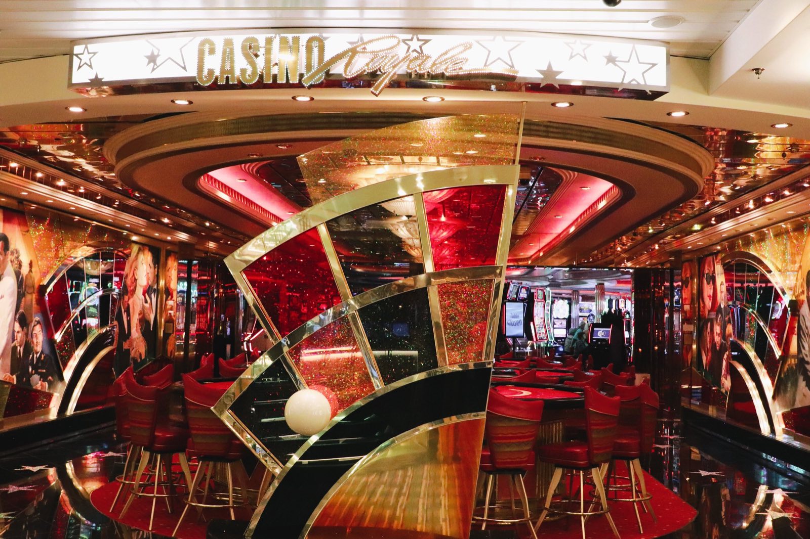 The casino on Liberty of the Seas