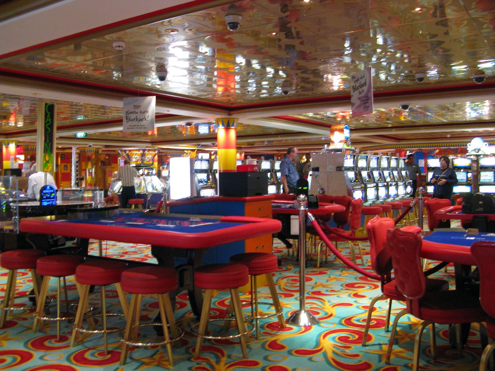 The casino on Norwegian Jewel