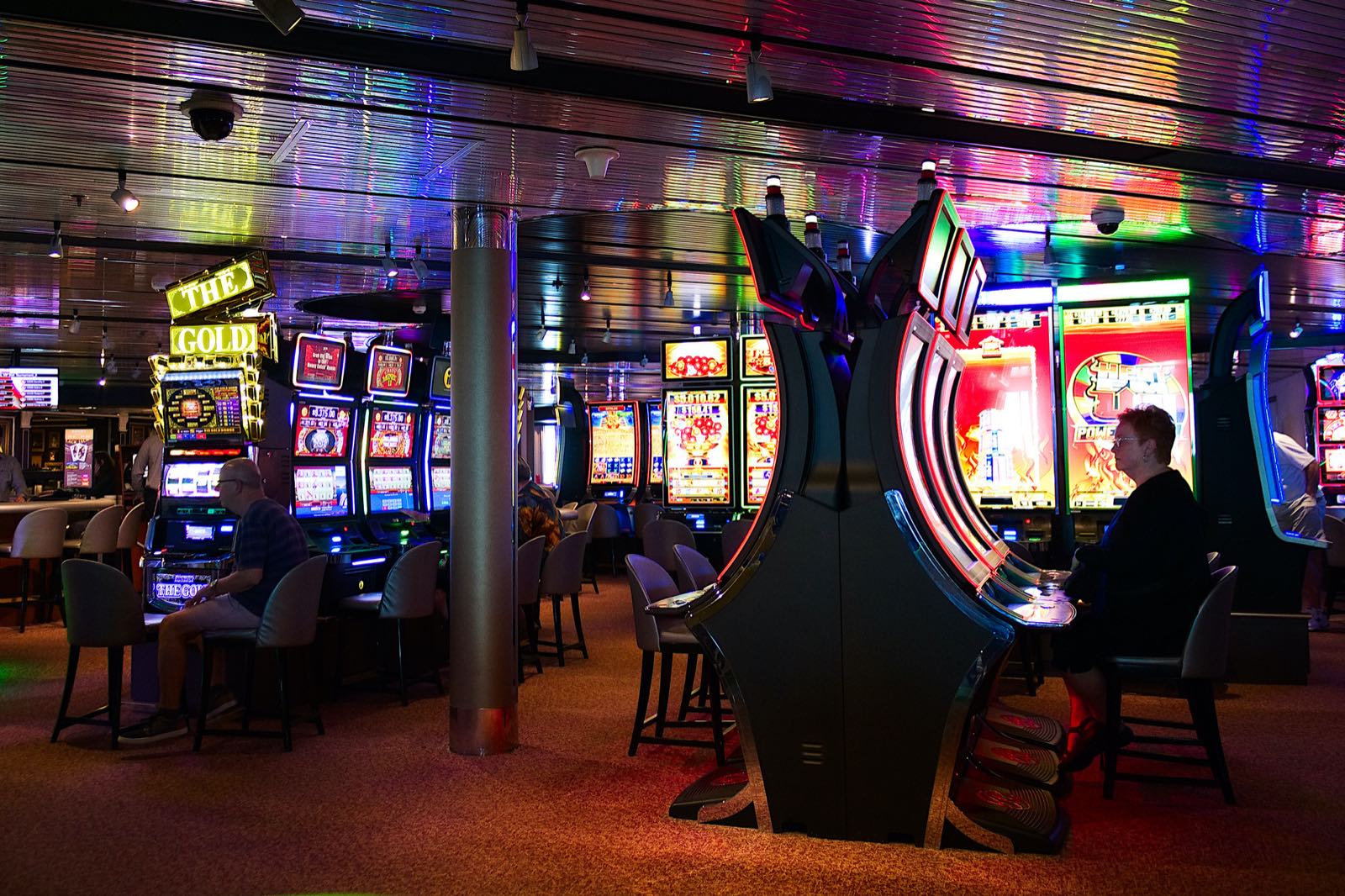 The casino on Oosterdam