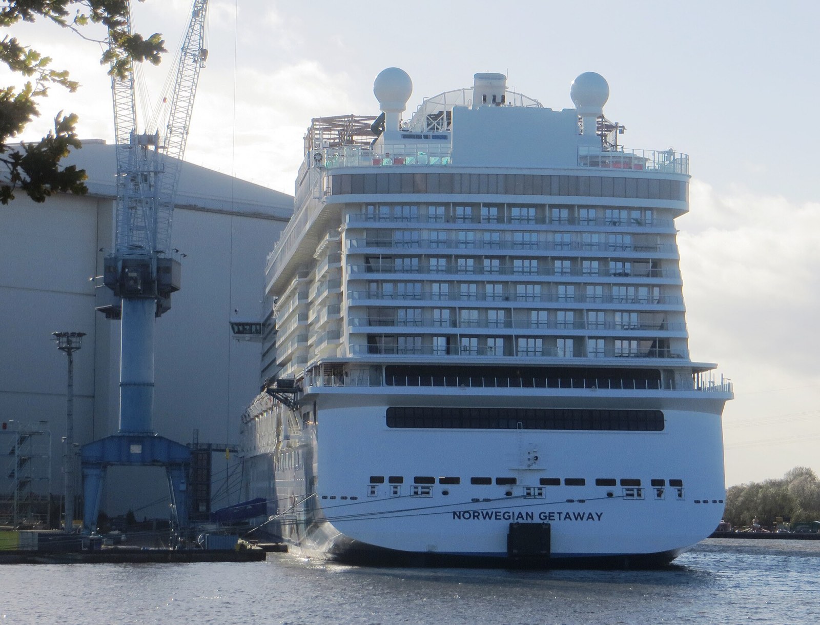 Norwegian Getaway, exterior